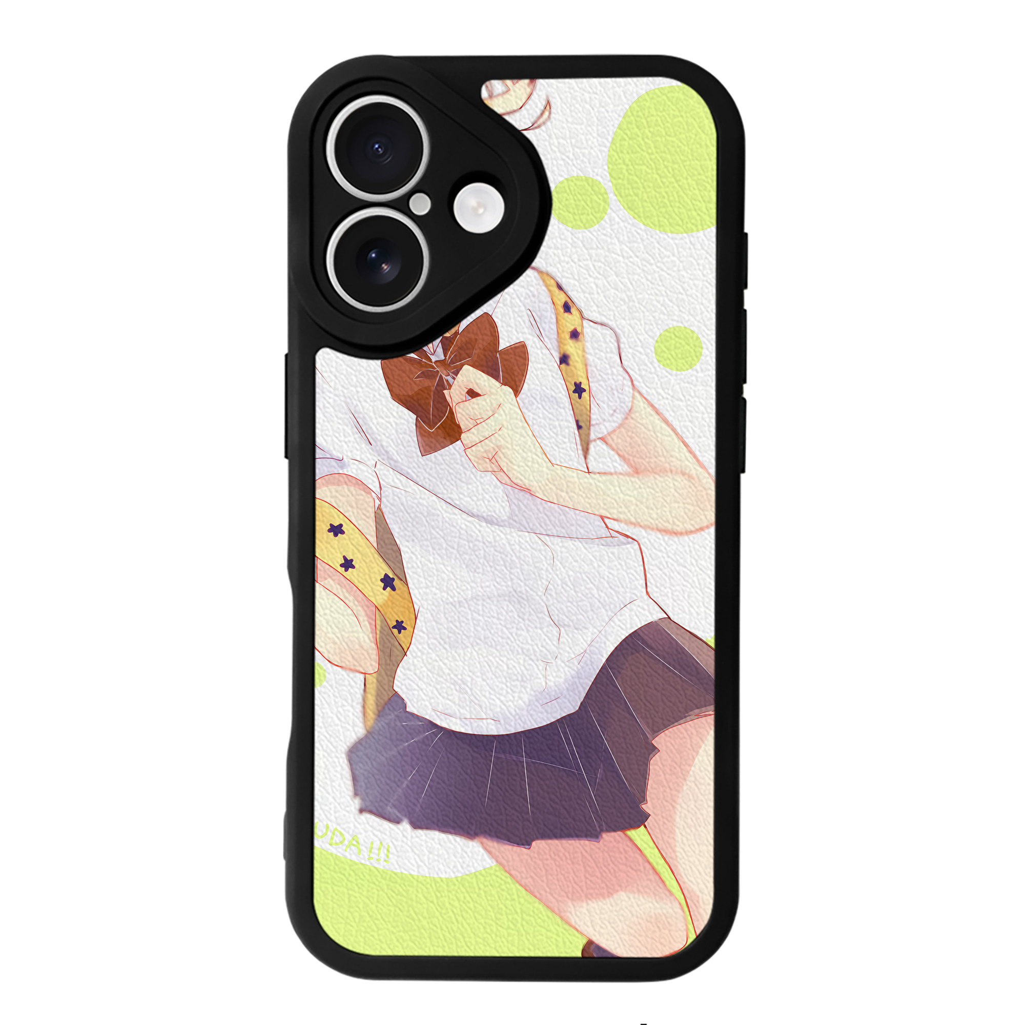 （画像用） ハイキュー!! Haikyu!! 【iPhone 16シリーズ対応】シリコンスマホケース（レザー調） 材質：シリコン
